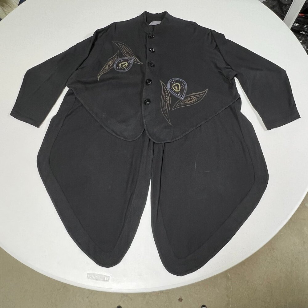 Blue Fish Black Tuxedo Jacket